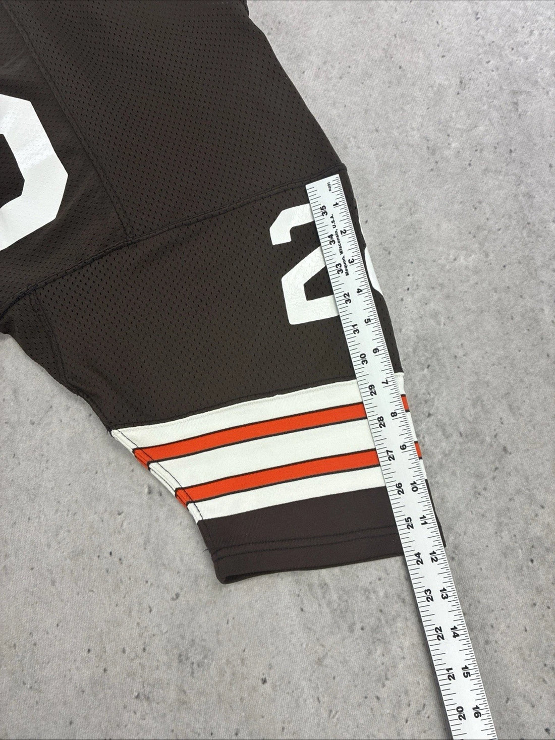 Vintage Cleveland Browns Sand-Knit Jersey Size Medium 80s NFL