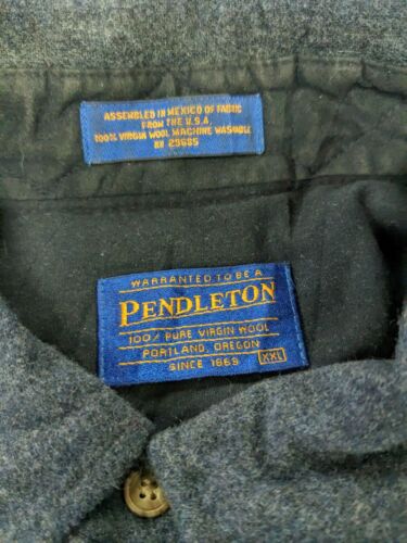 Pendleton Wool Trail Button Up Shirt Size 2XL Long Sleeve