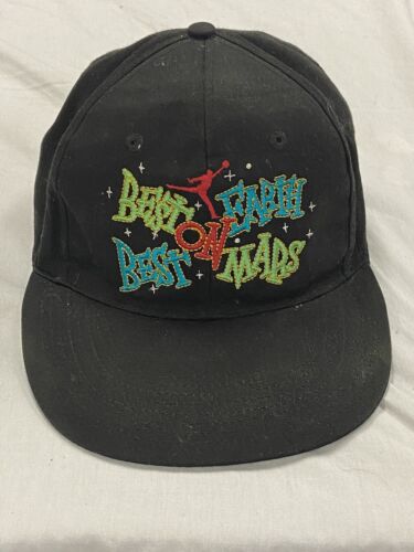 Vintage Best on Earth Mars Marvin Martian Nike Jordan Snapback Hat Cap OSFA 1993