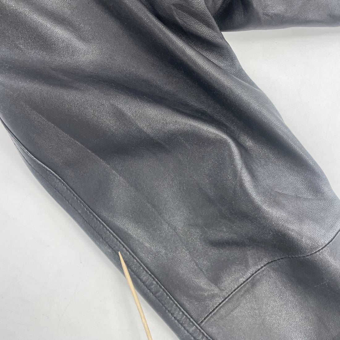 Danier Leather Coat Jacket Womens Size Large Black