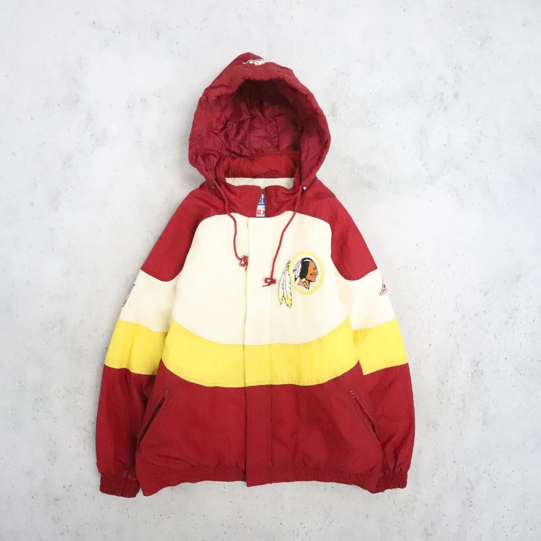 Vintage Washington Redskins Apex One Puffer Jacket Size XL NFL
