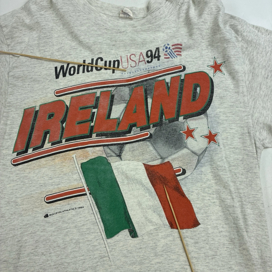 Vintage Ireland World Cup USA 1994 T-Shirt Medium FIFA 90s