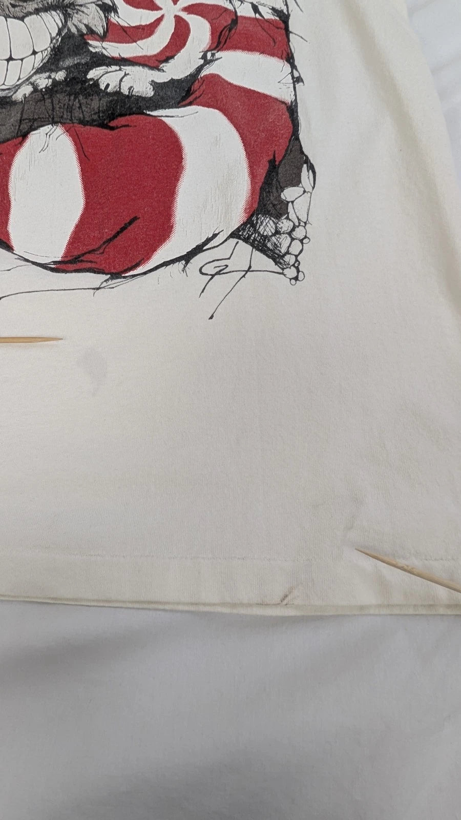 Vintage Alice In Wonderland Cheshire Cat T-Shirt Size Large 90s