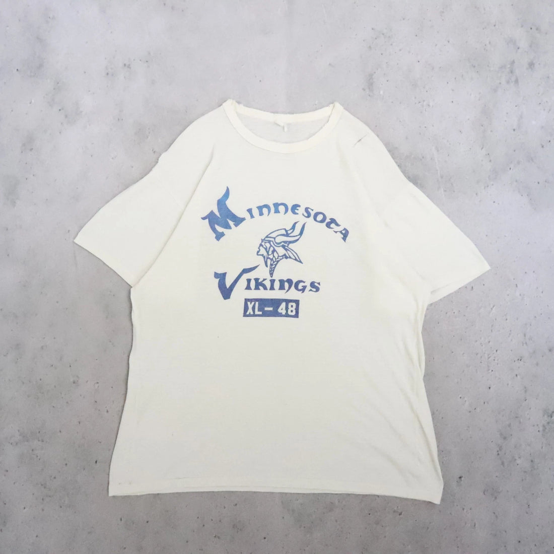 Vintage Minnesota Vikings T-Shirt Size XL 80s NFL