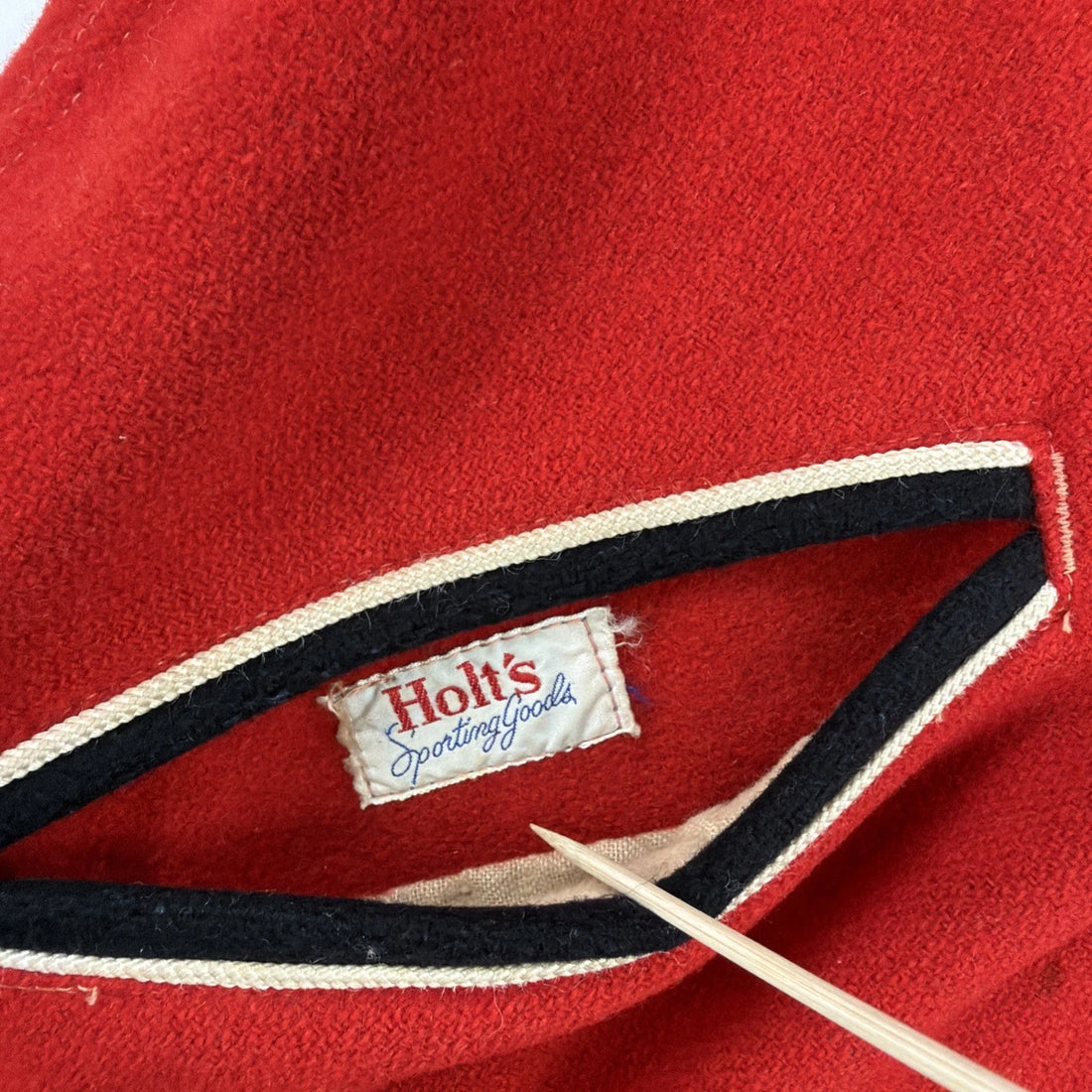 Vintage W Band Wool Varsity Letterman Jacket Size Small 1956 50s