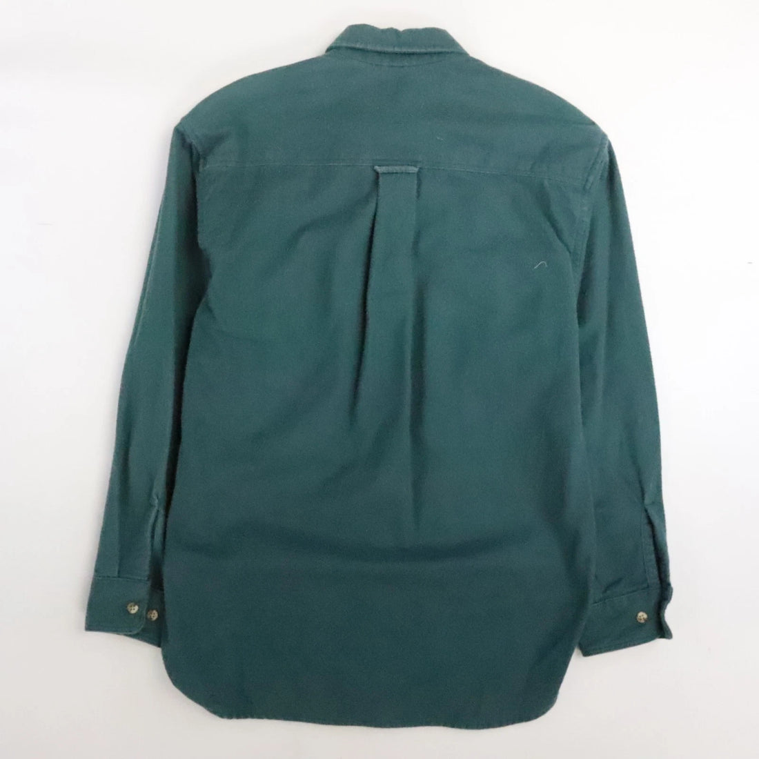 Vintage Eddie Bauer Button Up Shirt Size Small Green