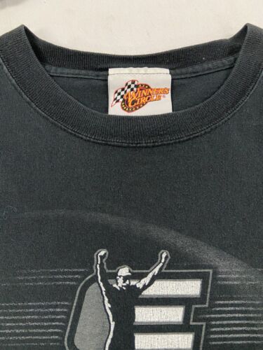 Vintage Dale Earnhardt Racing Winners Circle T-Shirt Size Large Black NASCAR