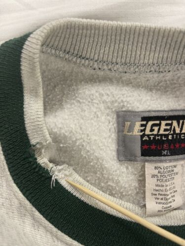 Vintage Green Bay Packers Spell Out Sweatshirt Crewneck Size XL NFL