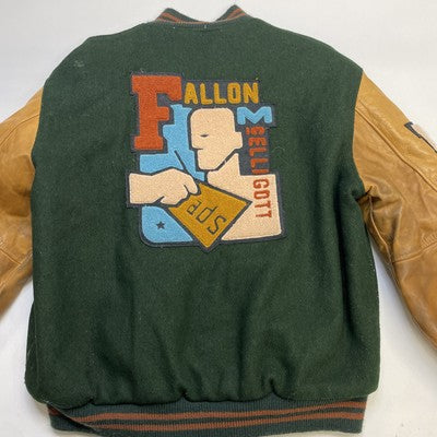 Vintage Fallon McElligott Wool Varsity Jacket Size Large Advertising 80s