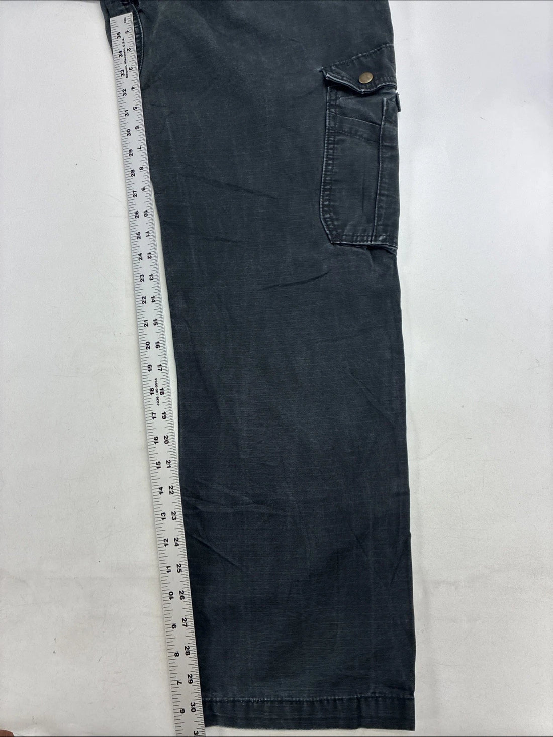 Carhartt Rip Stop Cargo Pants Size 34 X 32 Black Relaxed Fit