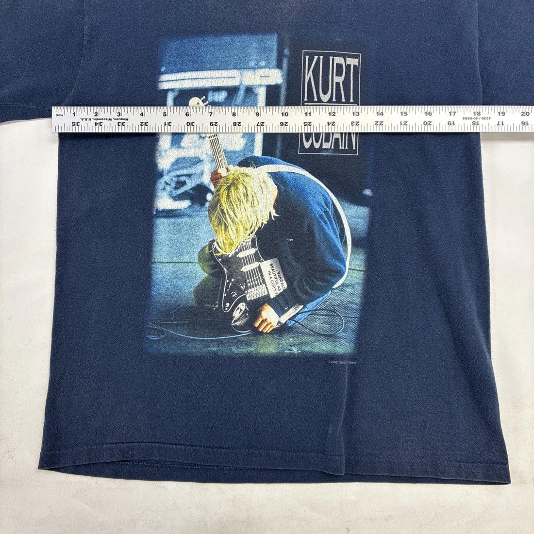 Vintage Kurt Cobain T-Shirt Size Small 2000