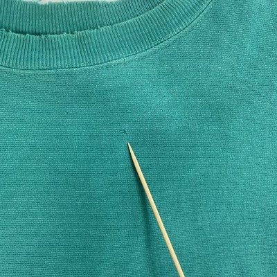 Vintage Champion Reverse Weave Crewneck Sweatshirt Size XL Teal 90s