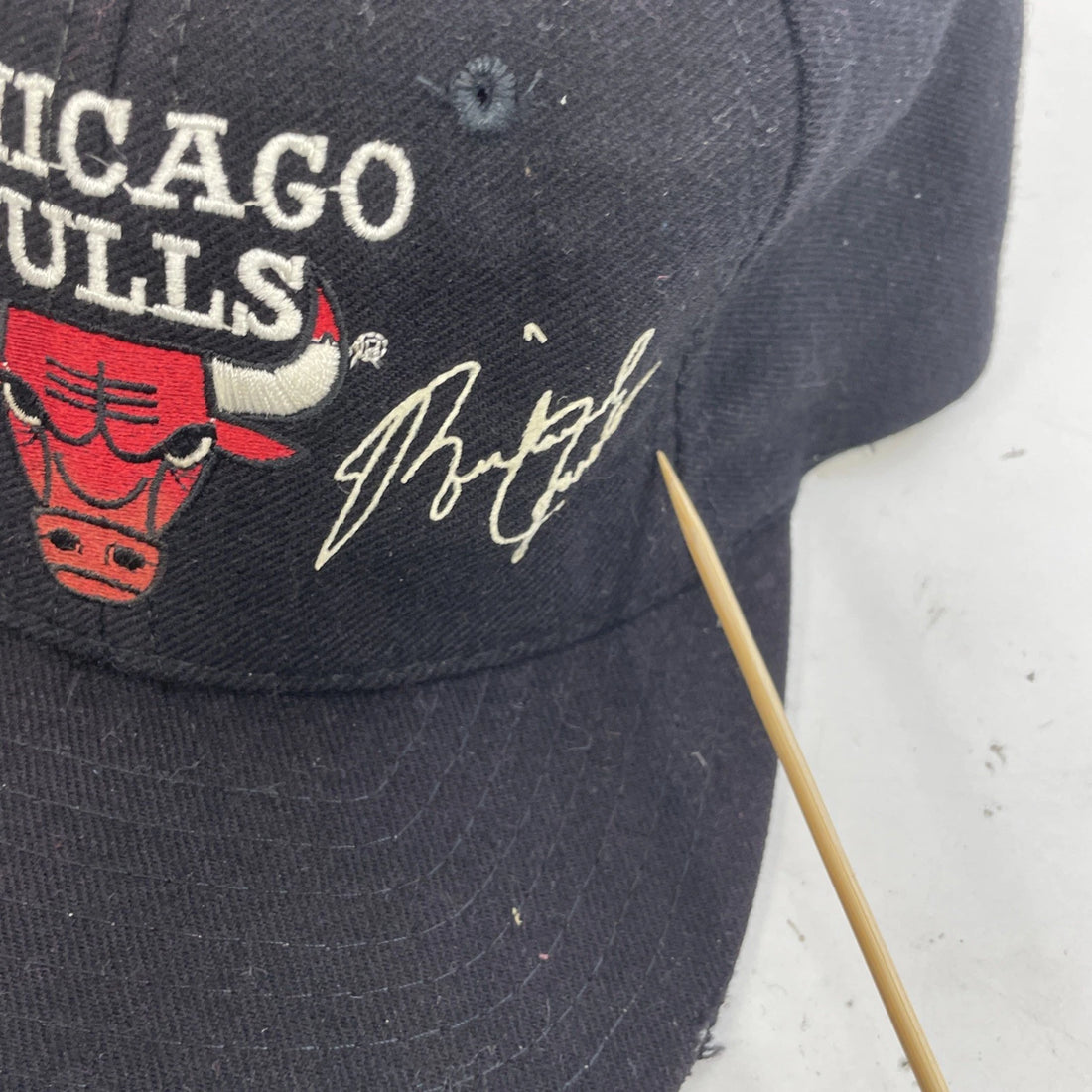 Vintage Chicago Bulls Michael Jordan Wool Snapback Hat Cap OSFA 90s NBA