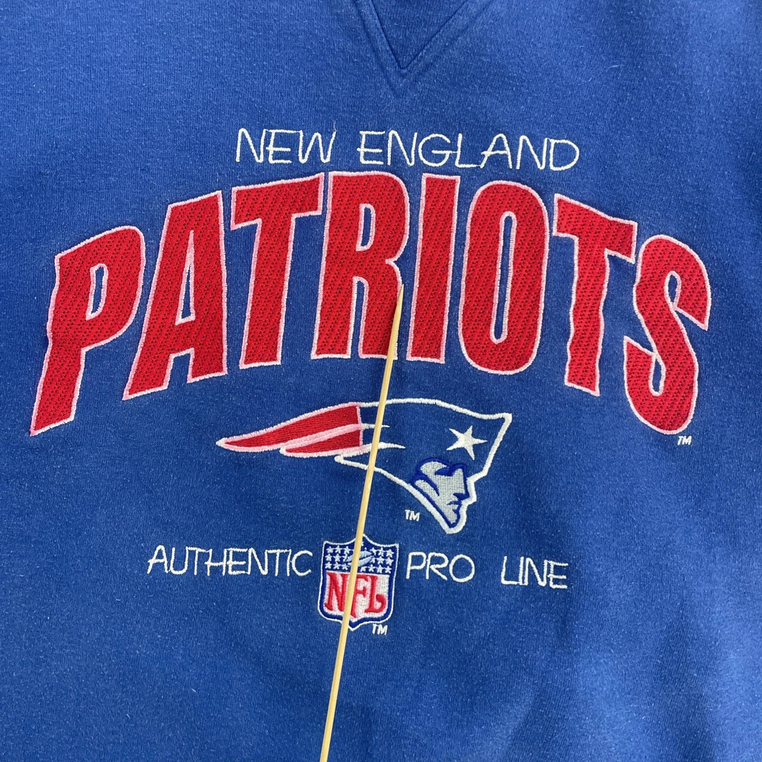 Vintage New England Patriots Logo Athletic Sweatshirt Crewneck Large 90s NFL