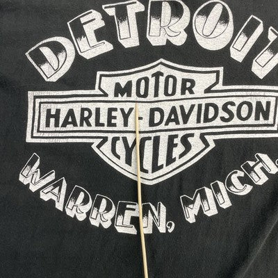 Vintage Follow Nobody Harley Davidson 3D Emblem T-Shirt Size Medium 1989 80s