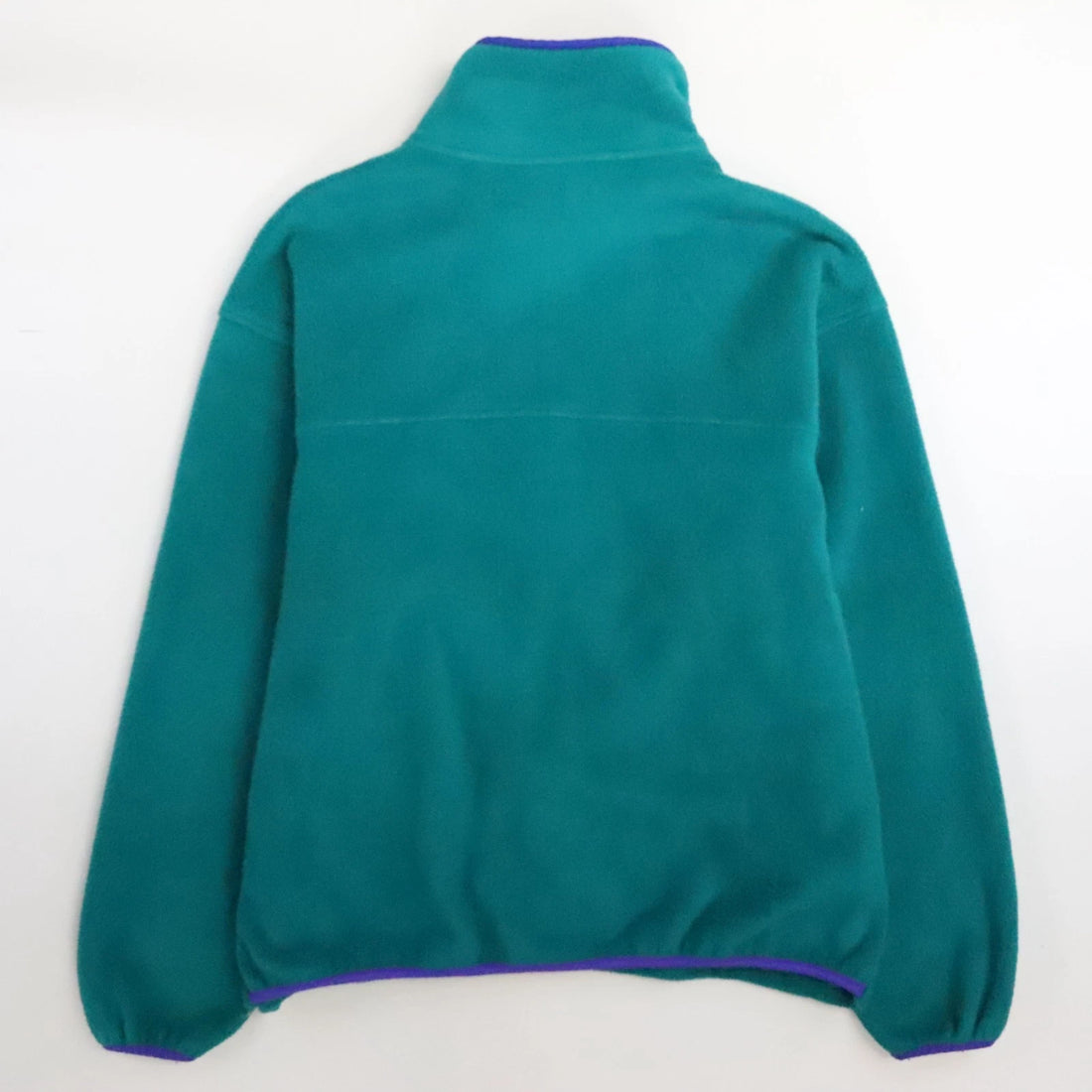 Vintage L.L. Bean Full Zip Fleece Jacket Size Medium Teal
