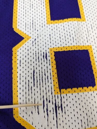 Vintage Minnesota Vikings Cris Carter Logo Athletic Jersey Size XL Purple NFL