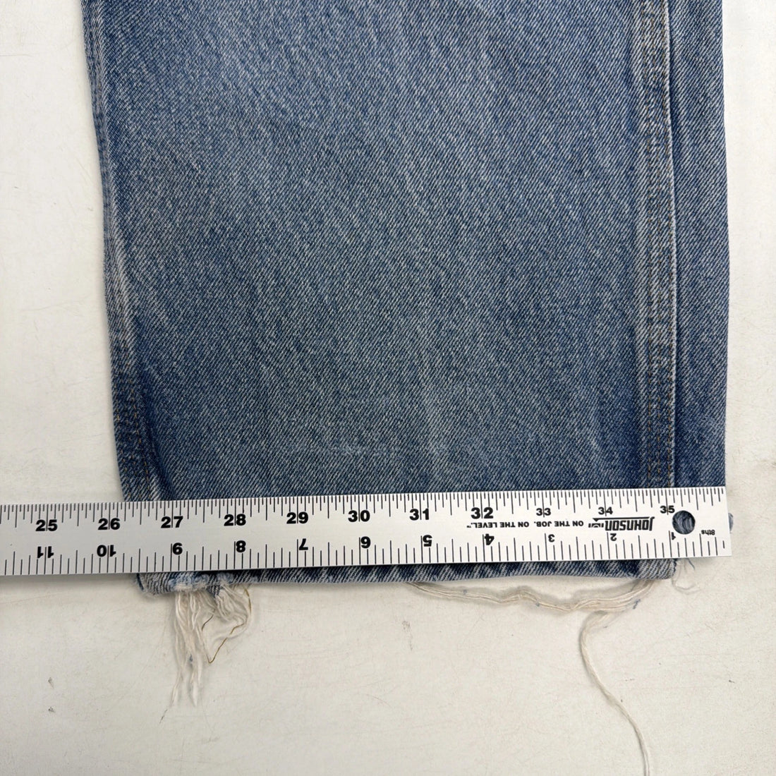 Carhartt Carpenter Denim Jeans Work Pants Size 38 X 30 Blue