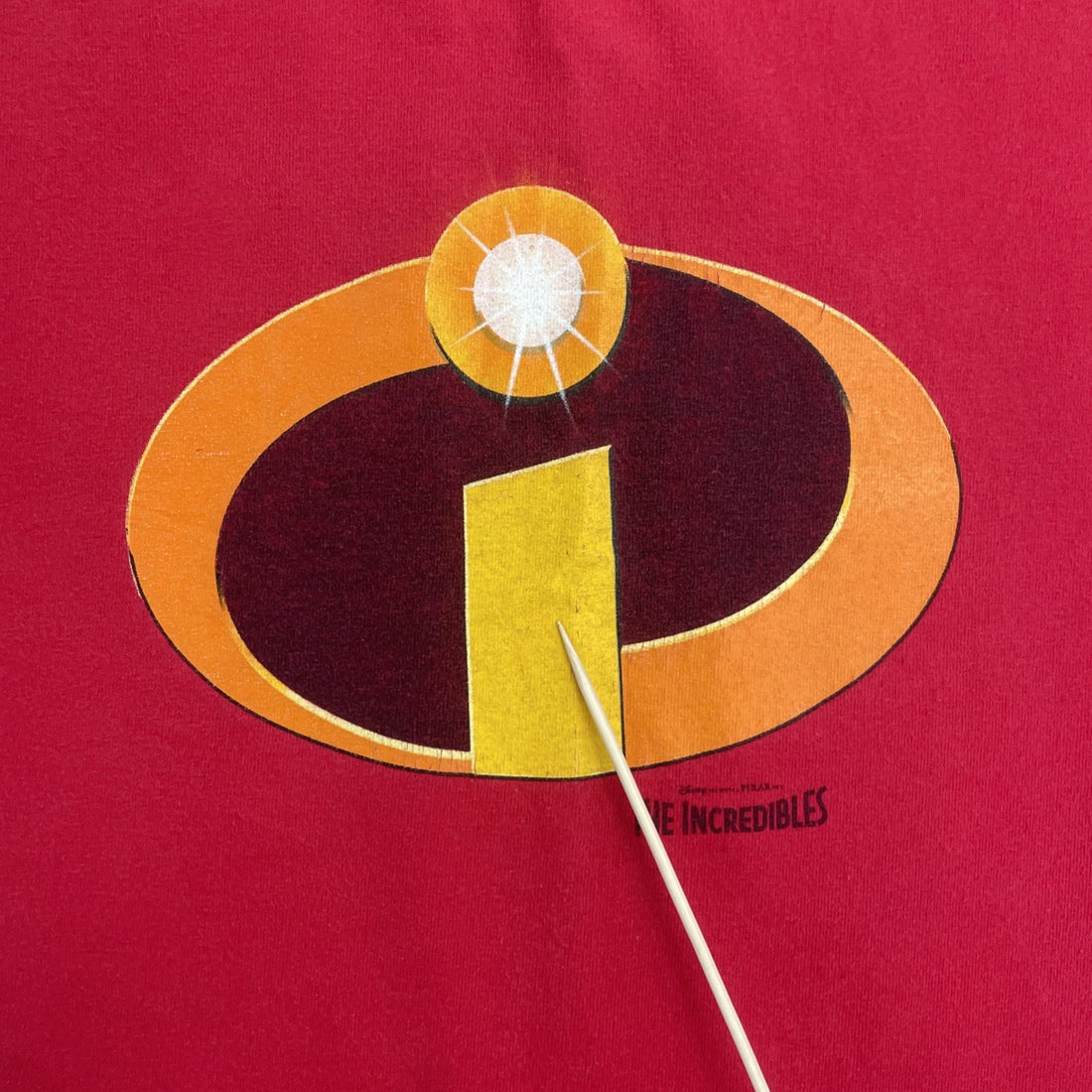 Vintage The Incredibles Disney Pixar Ringer T-Shirt Size 2XL Promo