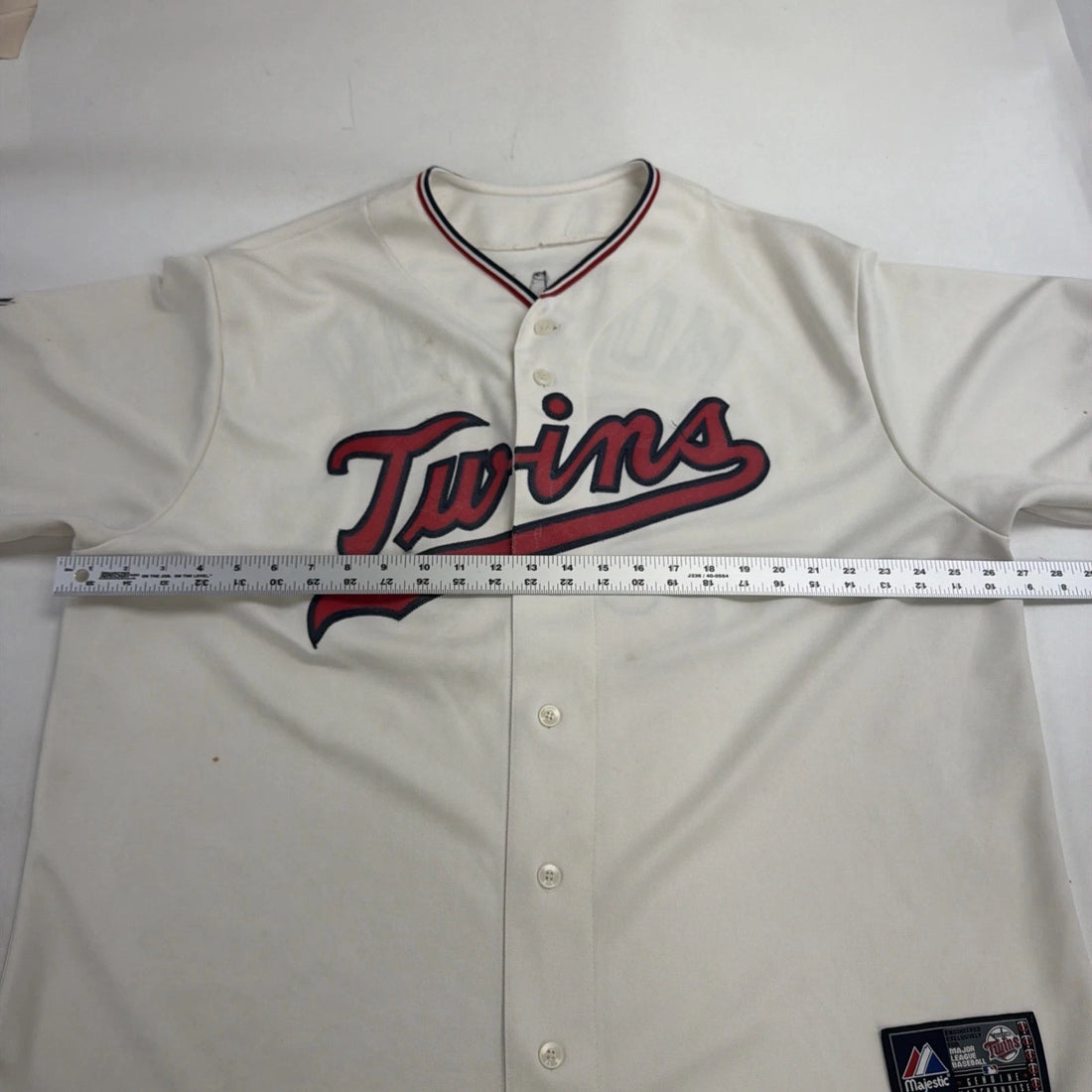 Minnesota Twins Justin Morneau Majestic Jersey Size 2XL MLB