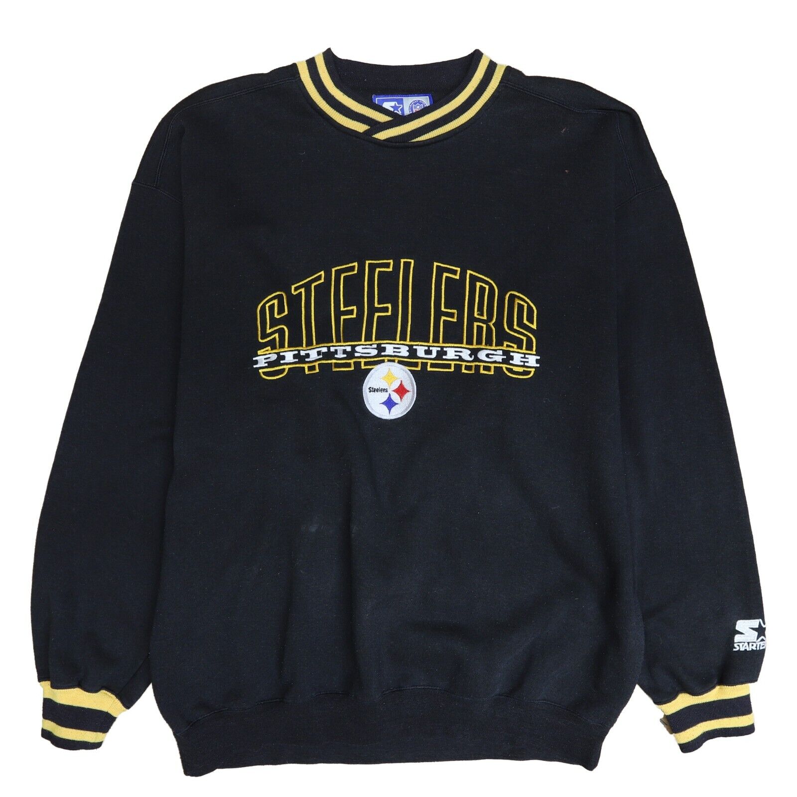 Vintage Lee Sport NFL Pittsburgh Steelers Sweater Crewneck Men's Size outlets L Gray