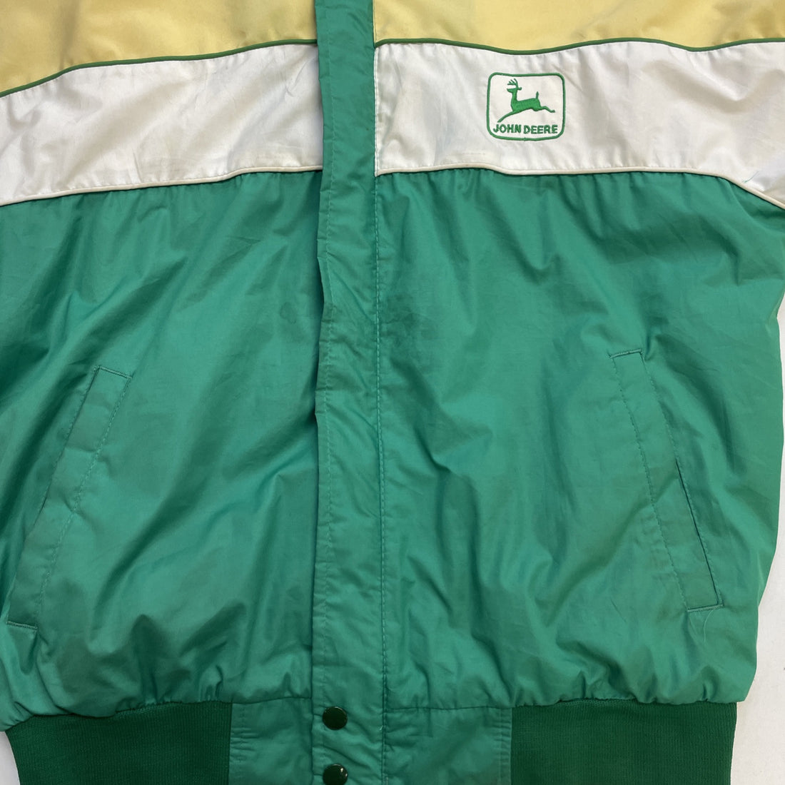 Vintage John Deere Bomber Jacket Size Medium
