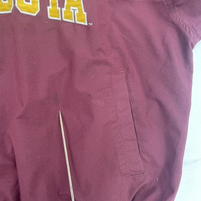 Minnesota Golden Gophers Nike Pullover Windbreaker Light Jacket Size Large NCAA
