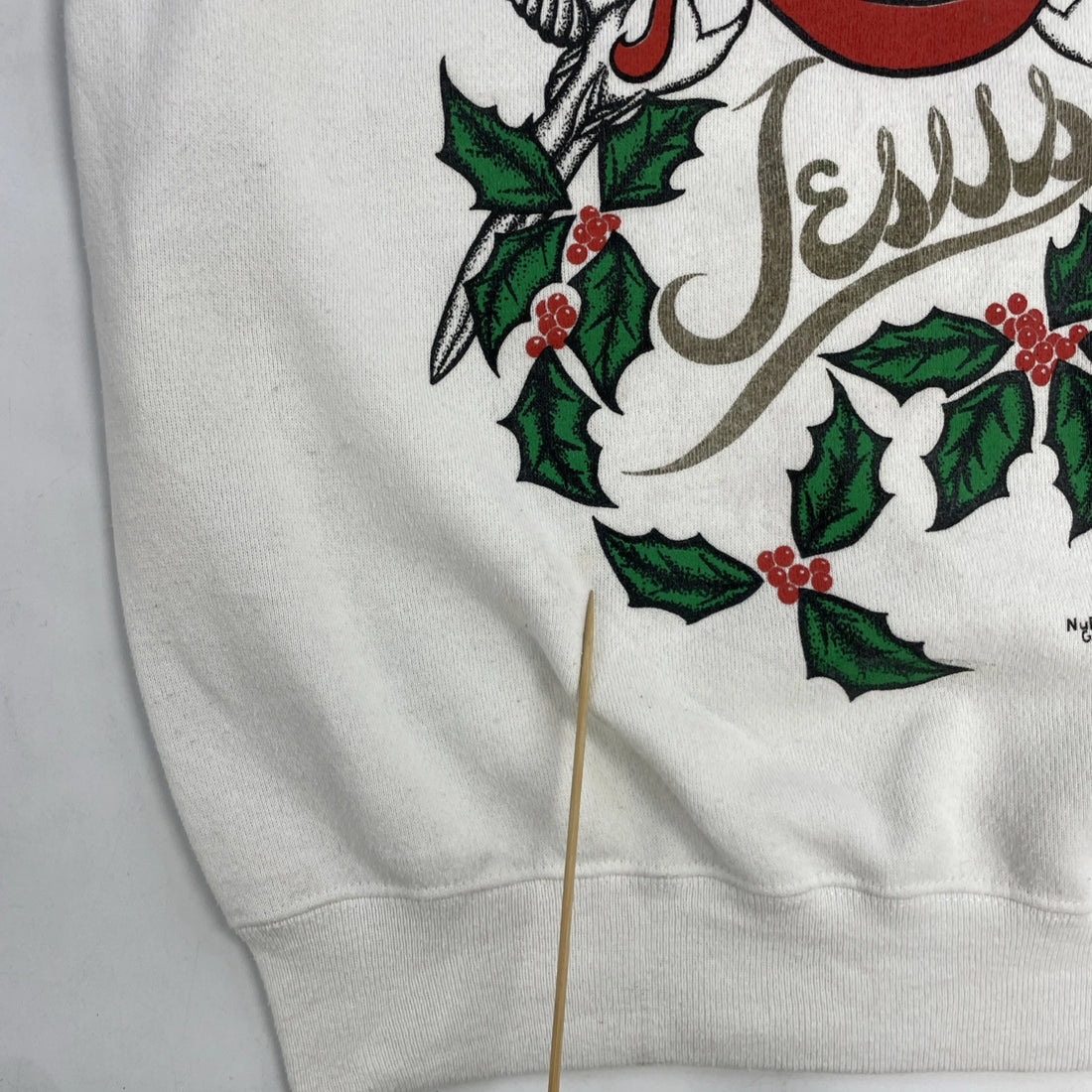 Vintage Jesus Doves Crewneck Sweatshirt Size Large 1989 80s