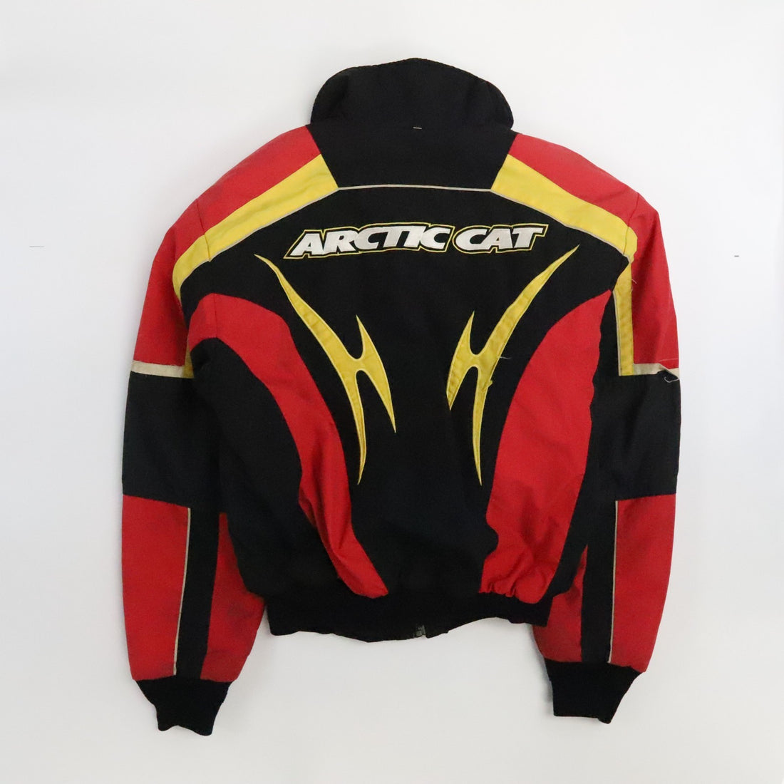 Vintage Arctic Cat Snowmobile Racing Jacket Size Medium Insulated