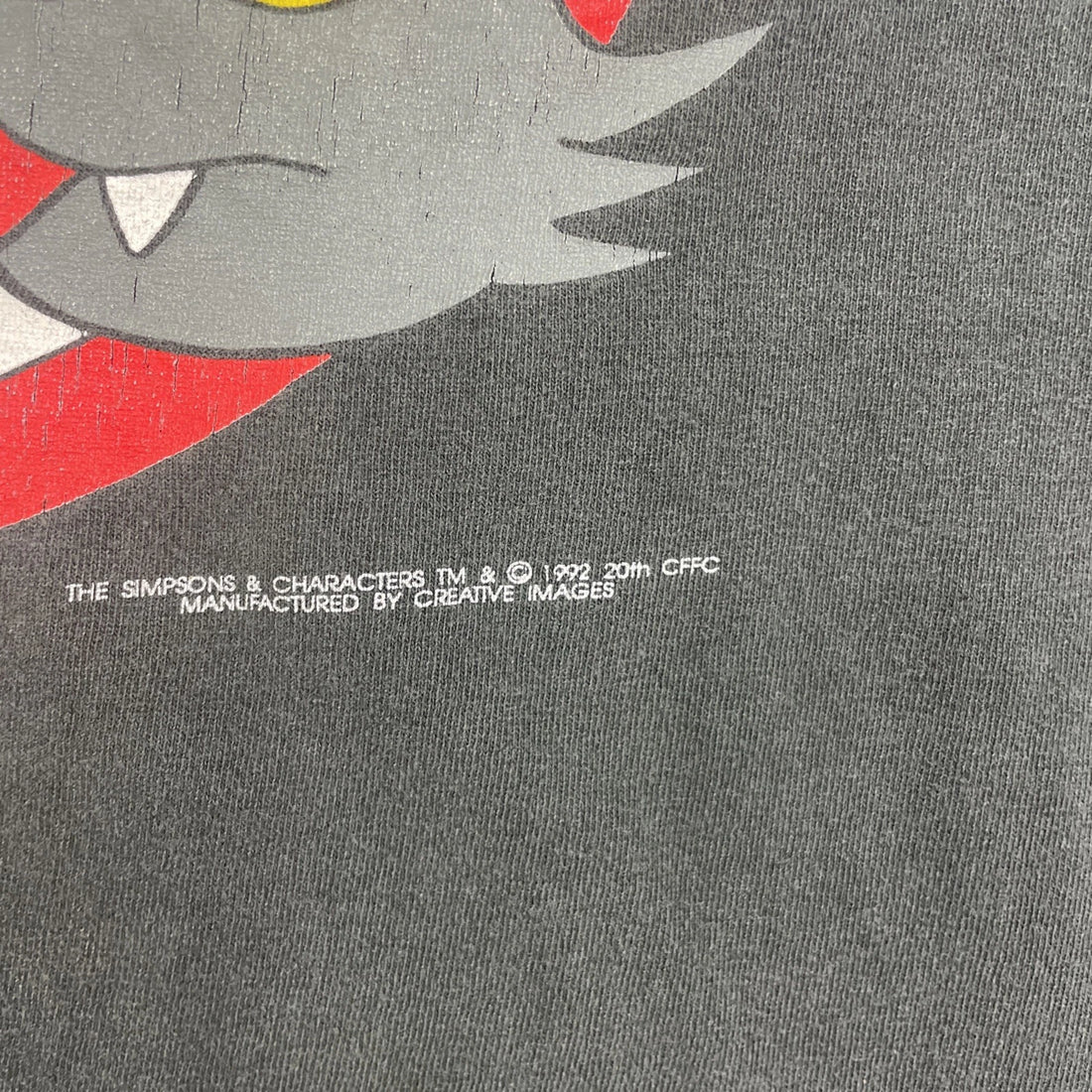 Vintage The Itchy & Scratchy Show T-Shirt Size XL Simpsons 90s