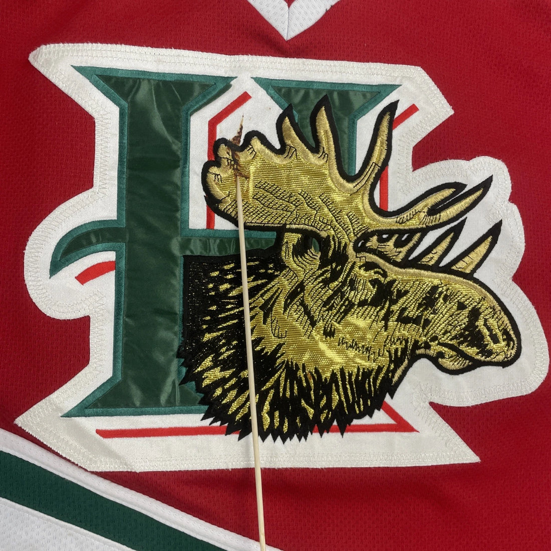 Vintage Halifax Mooseheads Hockey Jersey Size Large QMJHL