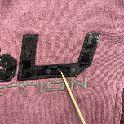 Vintage FUBU Crewneck Sweatshirt Size Medium Red Y2K