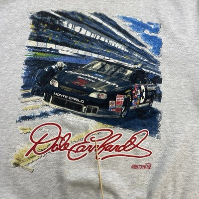 Vintage Dale Earnhardt Sweatshirt Crewneck Size XL NASCAR 90s