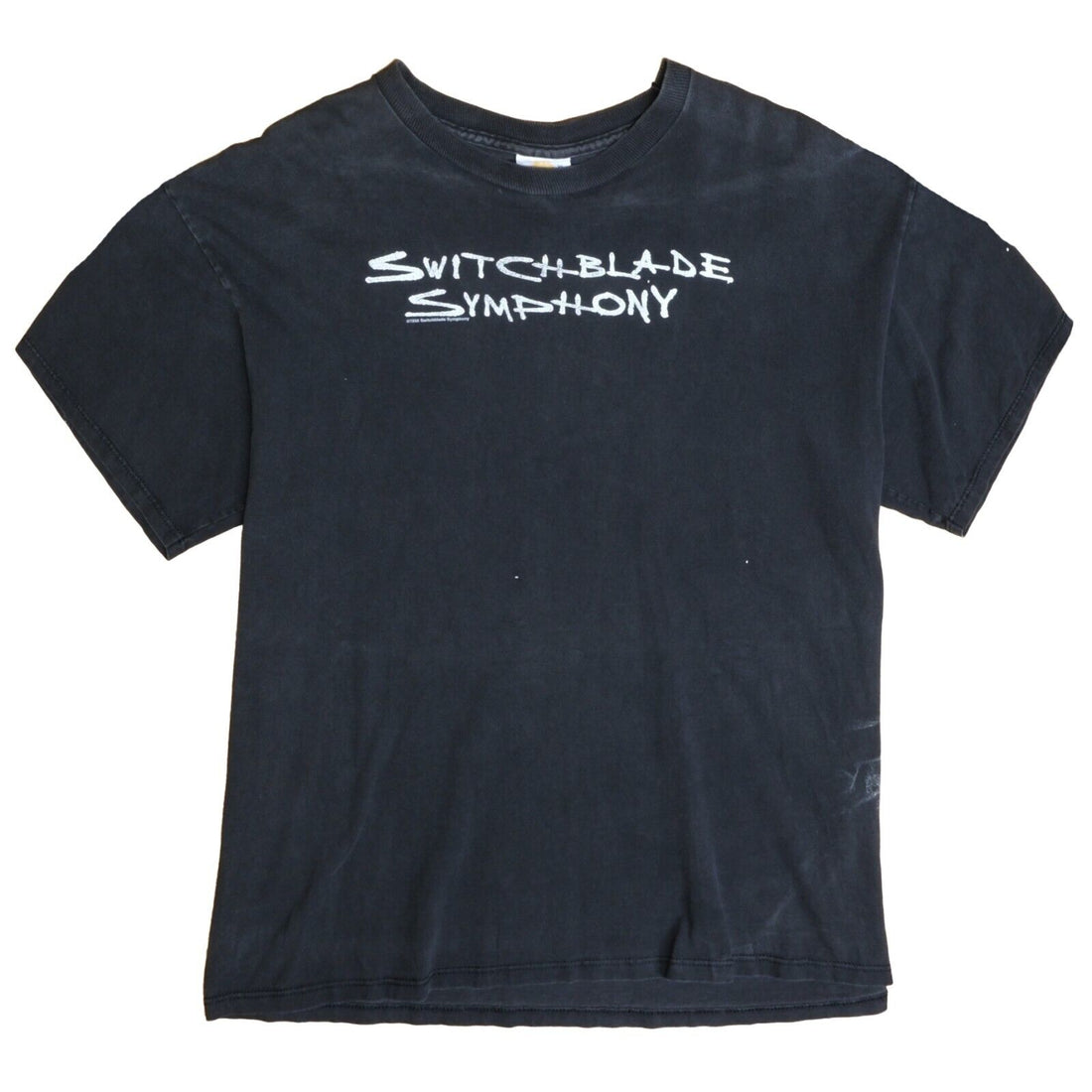 Vintage Switchblade Symphony T-Shirt Size XL Band Tee 1998 90s