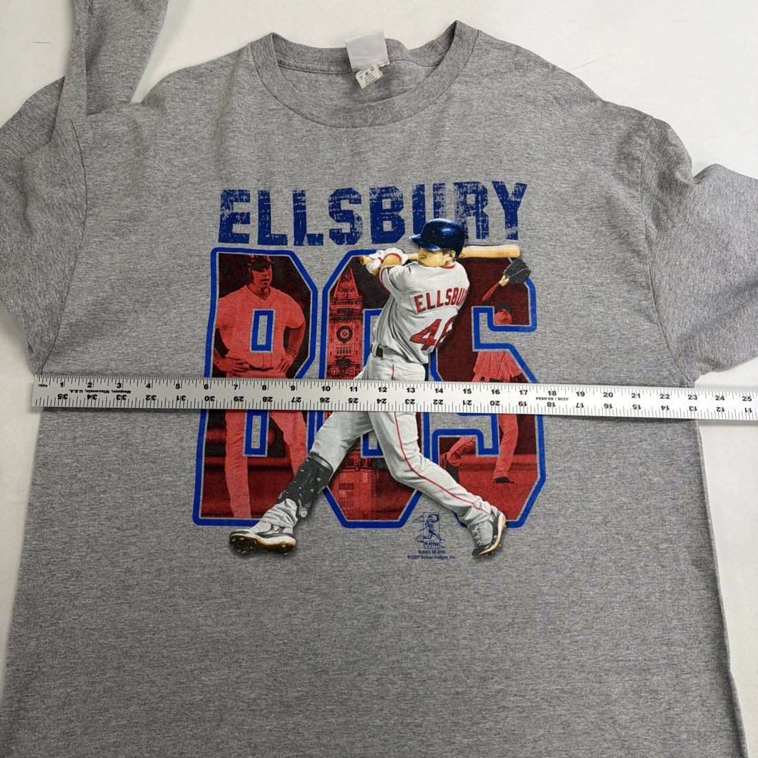 Boston Red Sox Jacoby Ellsbury Long Sleeve T-Shirt Size XL MLB