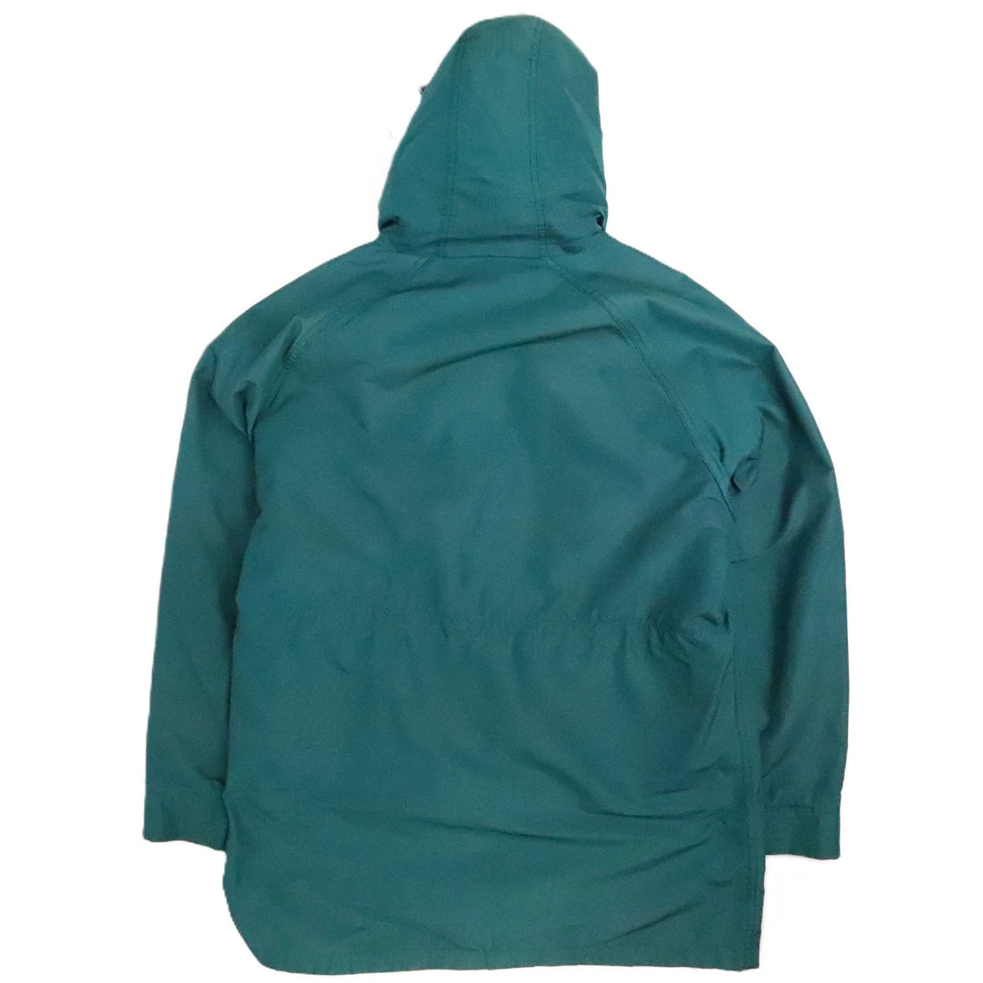 Vintage Lands End Parka Field Coat Jacket Size XL Green Wool Lined