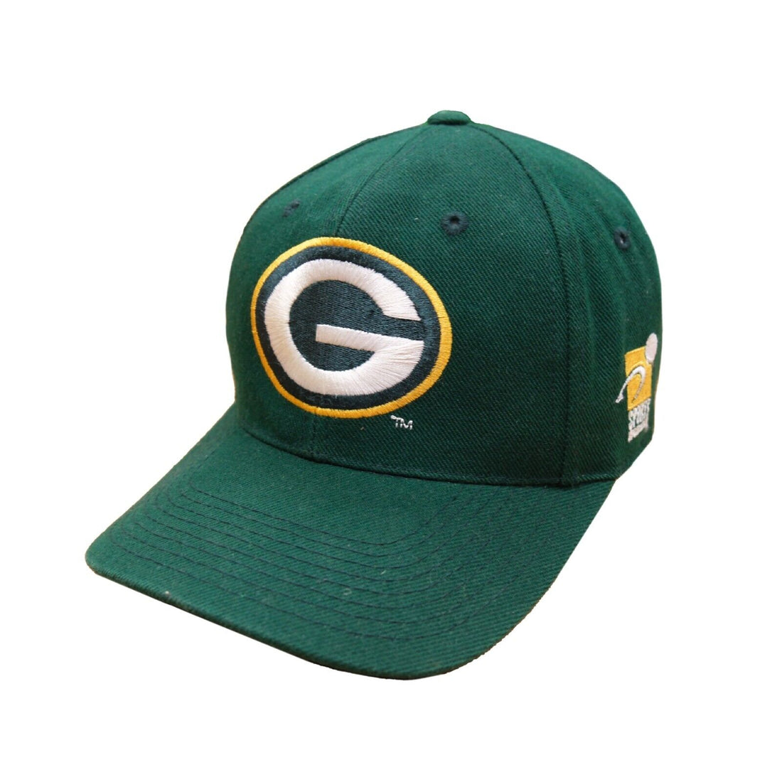 90's Green Bay Packers Sports Specialties Script NFL Snapback Hat