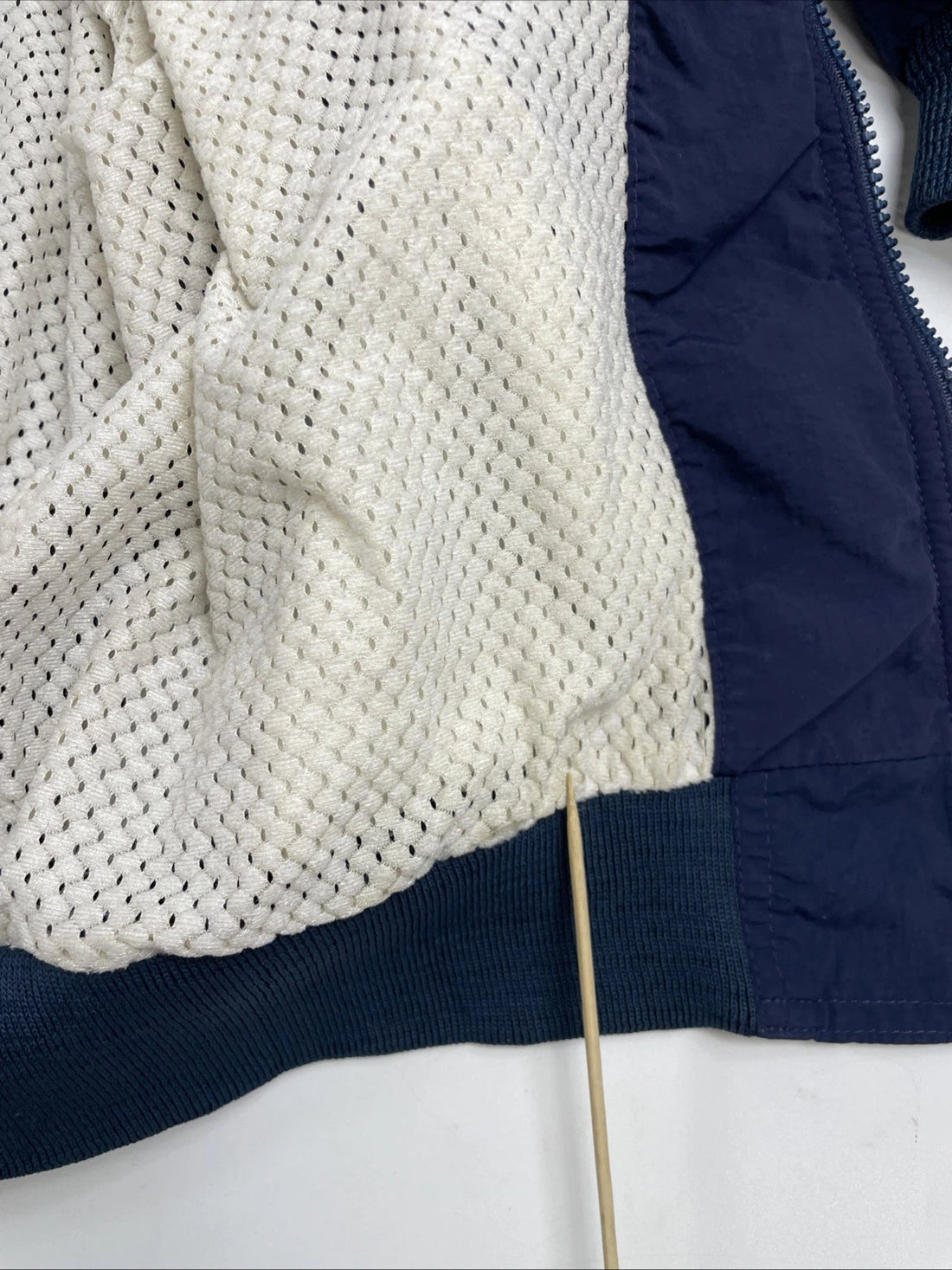 Vintage Eddie Bauer Windbreaker Light Jacket Size Large Blue