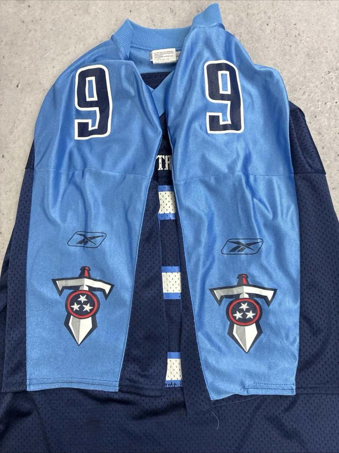 Vintage Tennessee Titans Steve McNair Reebok Jersey Size Large NFL