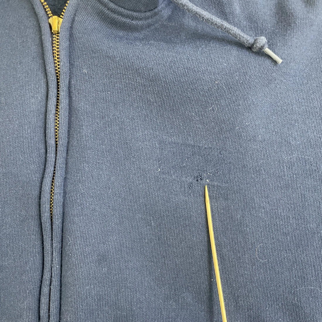 Carhartt Full Zip Sweatshirt Hoodie Size Large Blue