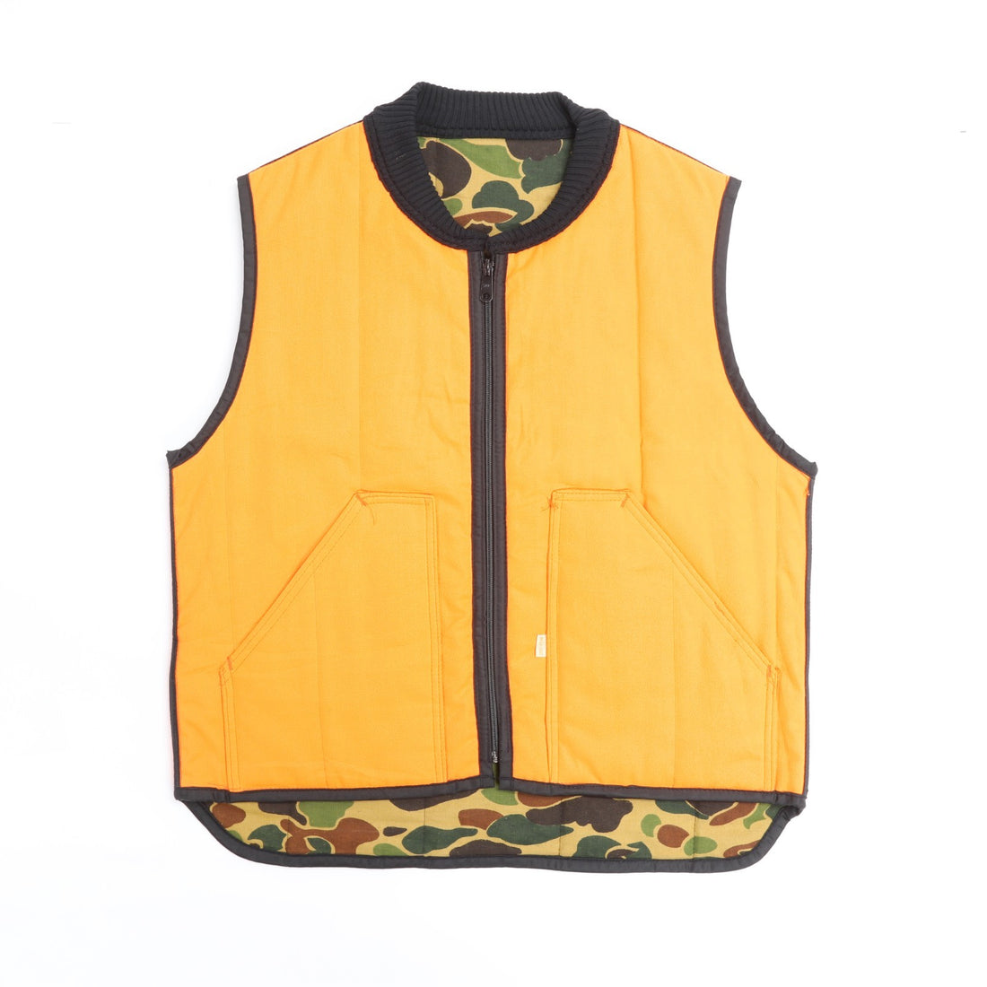 Vintage Saftbak Camo Vest Jacket Size Medium