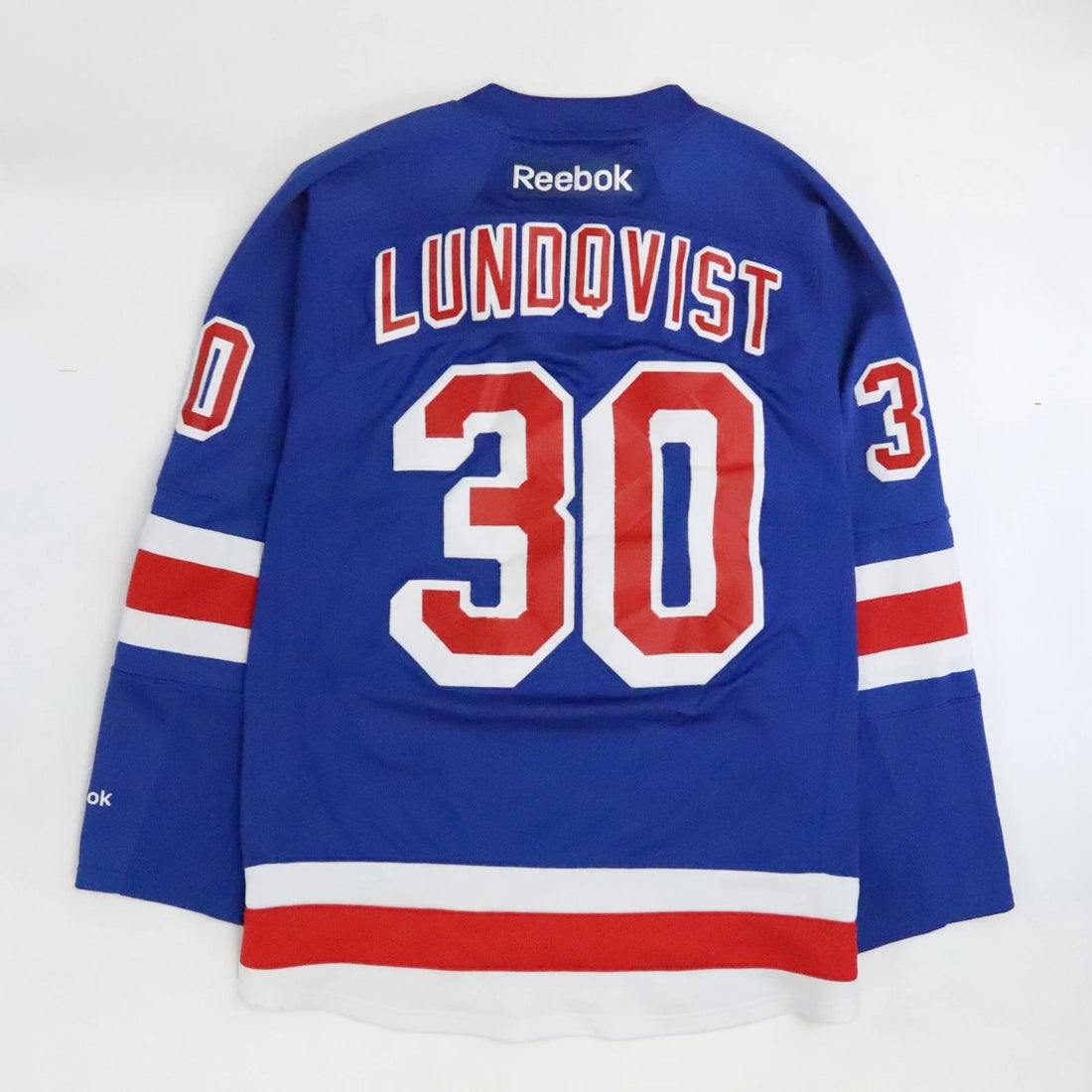 New York Rangers Henrik Lundqvist Reebok Jersey Size Large NHL