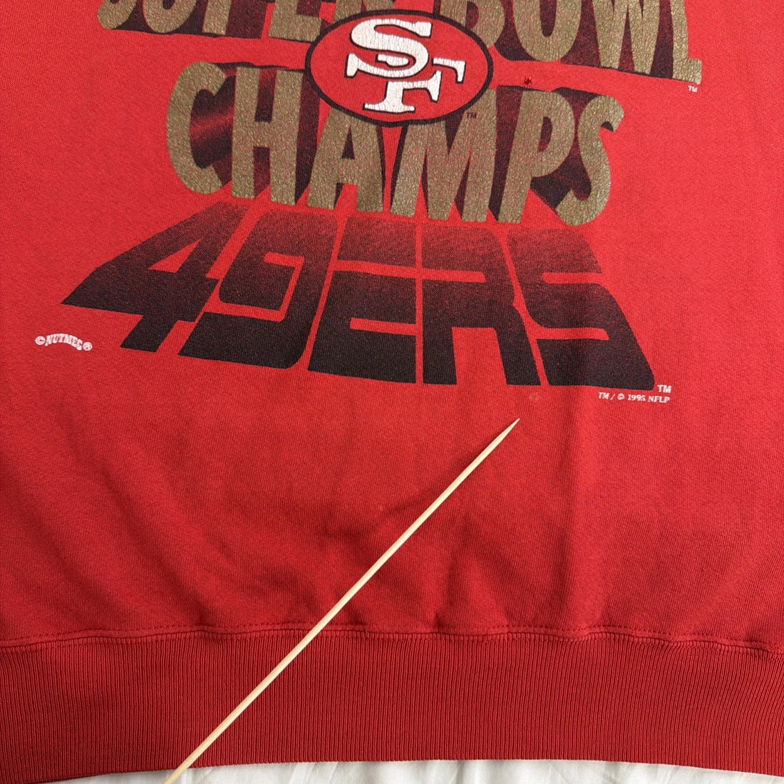 Vintage San Francisco 49ers Super Bowl XXIX Nutmeg Sweatshirt XL 90s NFL