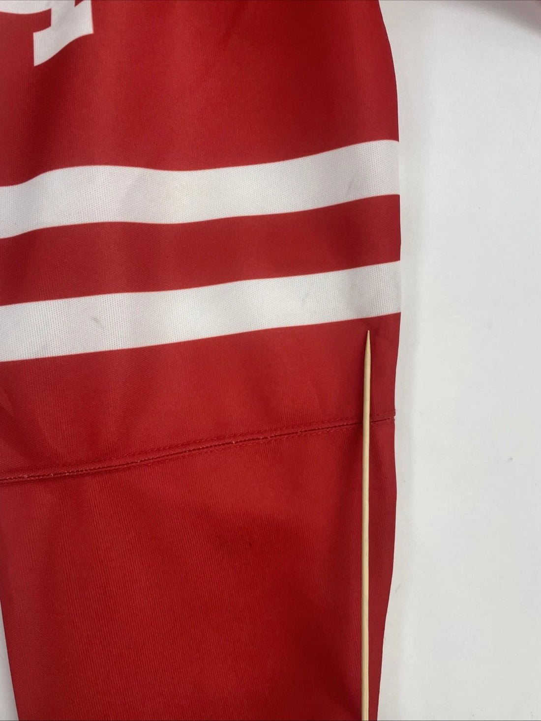 NS Bauer Authentic Hockey Jersey Size 48 Fight Strap