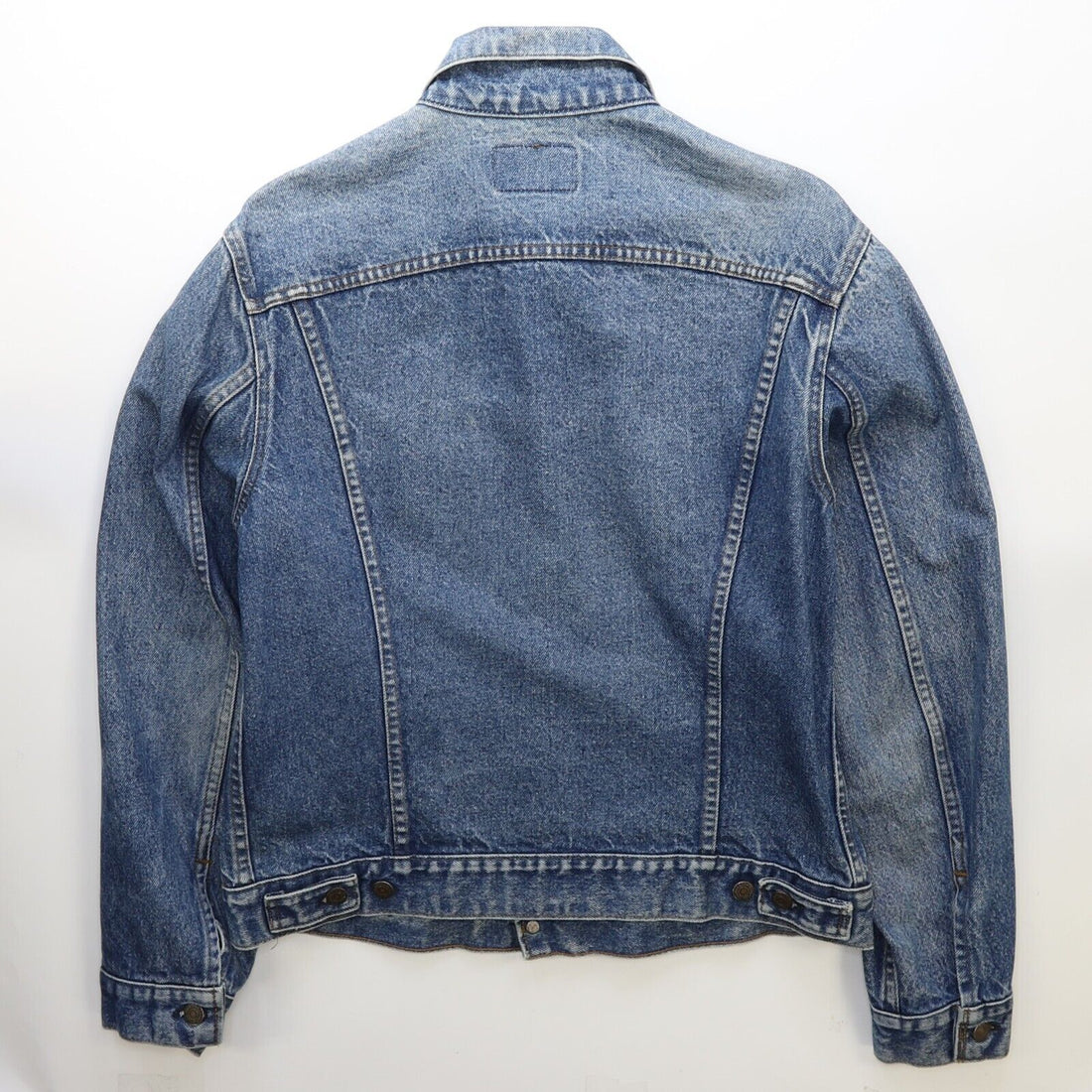 Vintage Levi's Denim Trucker Jacket Size 42 Blue