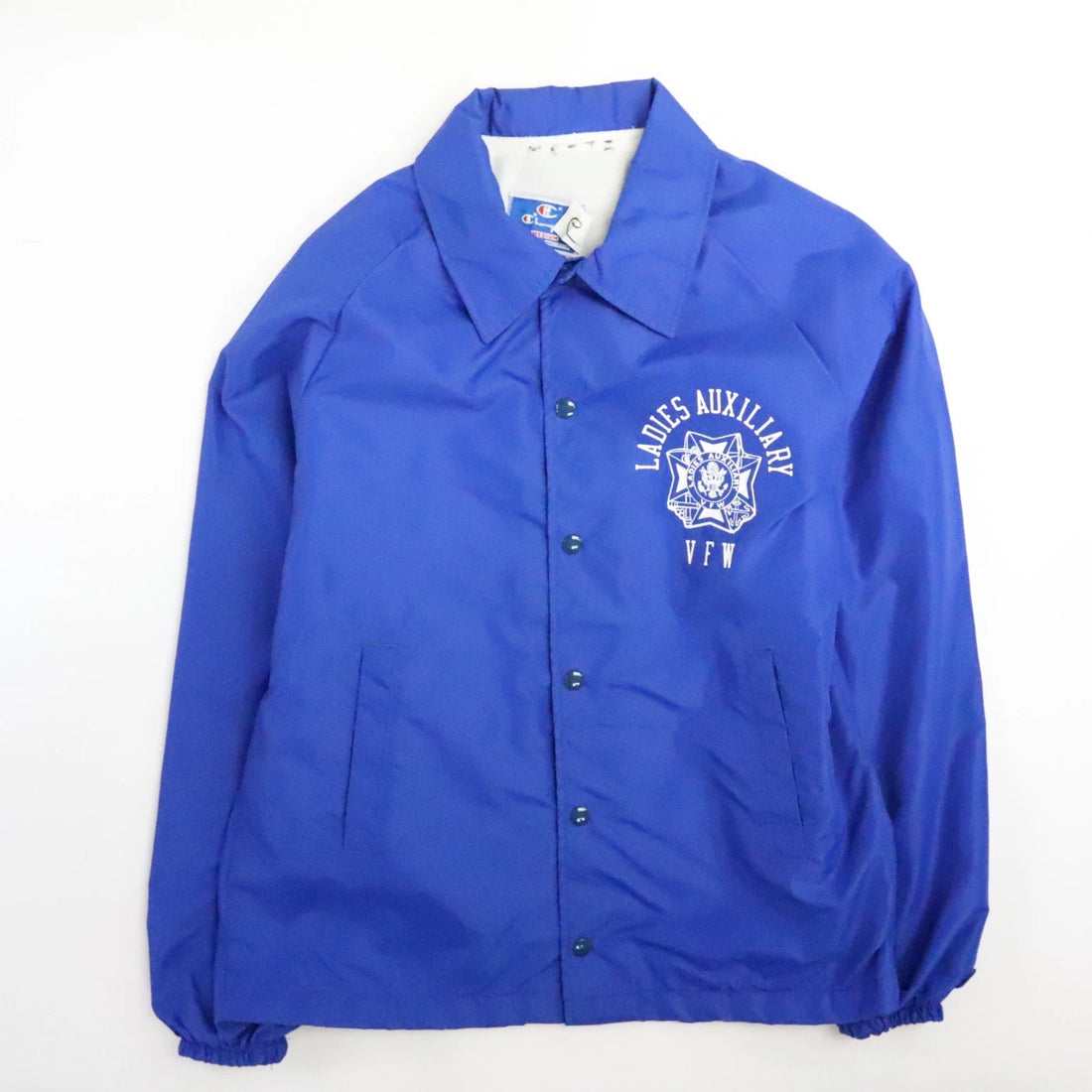 Vintage Ladies Auxiliary CFW Champion Coach Jacket Size Medium 80s