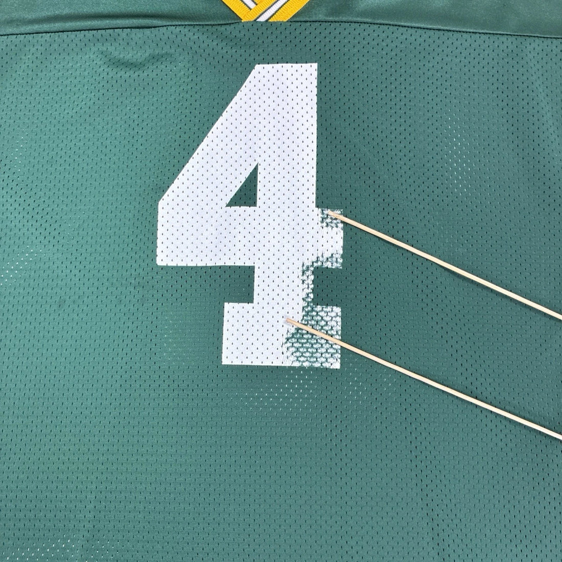 Vintage Green Bay Packers Brett Favre Champion Jersey Size 48 NFL