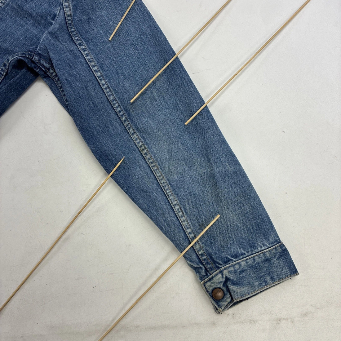 Vintage Wrangler Denim Trucker Jacket Size 44