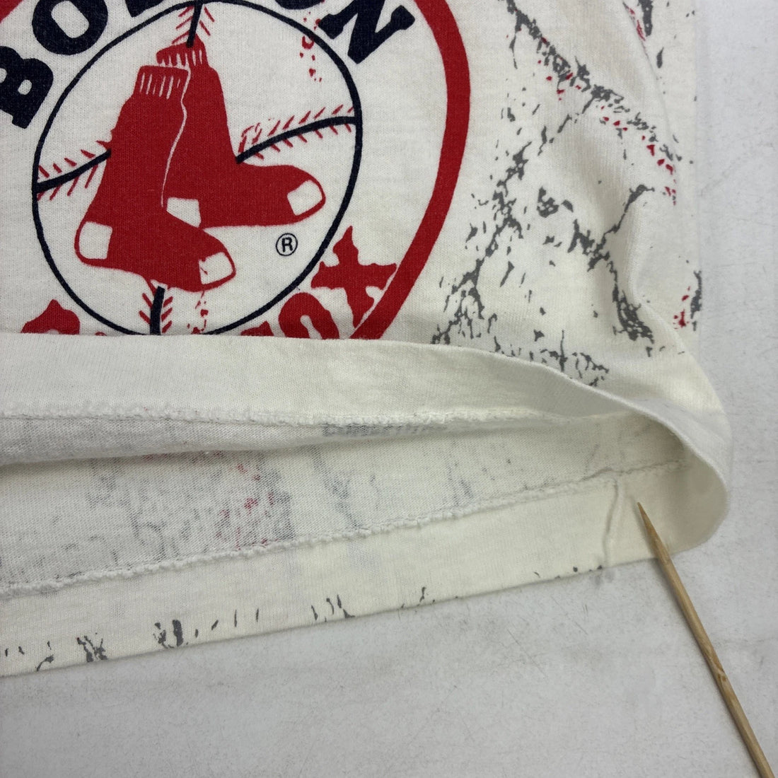 Vintage Boston Red Sox T-Shirt Size Medium All Over Print 1994 90s MLB