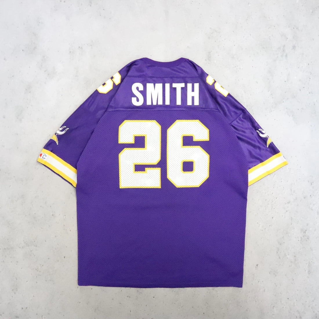 Vintage Minnesota Vikings Robert Smith Champion Jersey Size 52 NFL